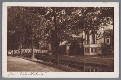 WAT002002644 Villa Solbacka (villa Zonneheuvel)Gebouwd door de familie Wildschut. De villa werd als laatst bewoond door ...