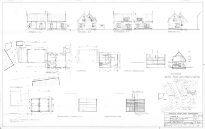 CKB-480-Mk-Buurt-IV-24-en Bestektekening twee woonhuizen