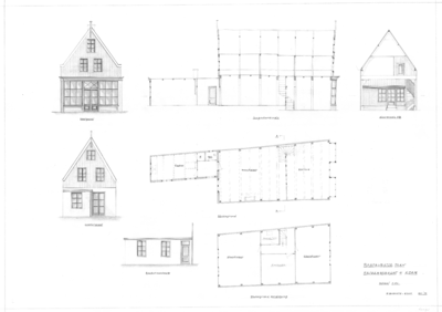 CKB-678-Edam-Keizersgracht-4 Restauratieplan, woon/winkelhuis