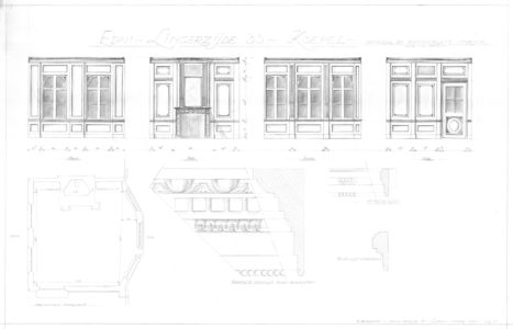 CKB-685-Edam Lingerz. 33 tk Theekoepel interieur