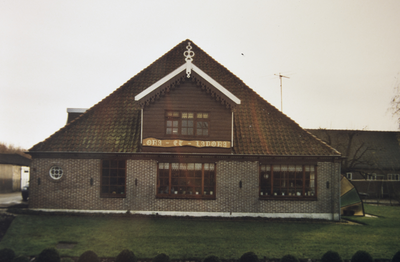 VHP003000076_0001 Stolpboerderij “Ora et Labora” aan de Westerweg 8 Bouwjaar 1900.