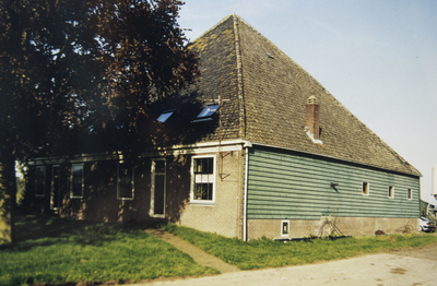 VHP003000076_0044 Stolpboerderij “De Zwarte Os” aan de Westerweg 14. Gesloopt in 2001.