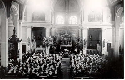 WAT006000015 Interieur Vincentiuskerk Volendam Zie WAT006000005.