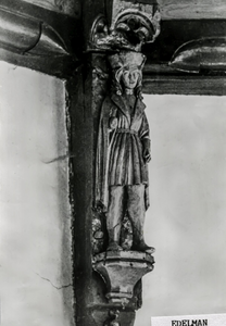 OVI-00001804 foto van schalkbeeld in de NHkerk