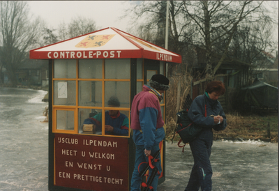 OVI-00000183 Controlepost op de Purmerringvaart