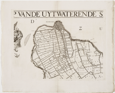 33_KA00311 Topografische kaart van het beheersgebied van de Uitwaterende Sluizen in 16 bladen. Blad 2: Enkhuizen