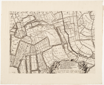 33_KA00422 Topografische kaart van het beheersgebied van het Hoogheemraadschap Rijnland in 12 bladen en een titelblad. ...