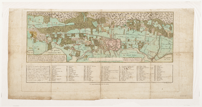 33_KA00445 Topografische kaart van de omstreken van Haarlem van Hillegom tot Velzen, met buitenplaatsen, boerderijen, ...