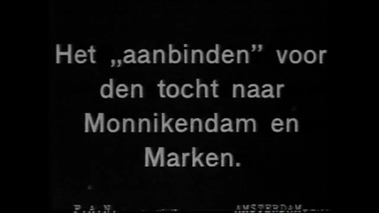 200 Schaatstocht: Amsterdam-Noord, Broek in Waterland, Monnickendam en Marken. Slot opname in AmsterdamOok te zien op ...