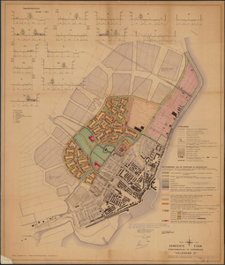 KA1_00025 Kaart van het uitbreidingsplan Volendam II van de gemeente Edam-Volendam op basis van de kadastrale kaart, ...