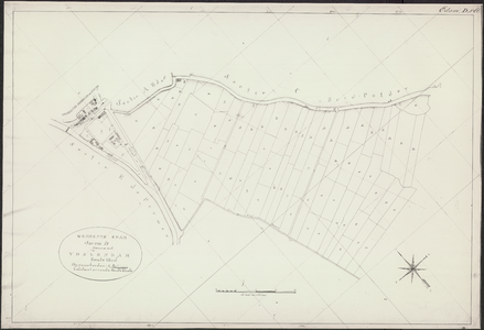 KA3_00040 Kadastrale kaart van Edam, sectie D, blad 1