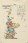 WAT001019837 Blad X van een losbladige topografisch - thematische atlas van Nederland met de uitwatering van de polders ...