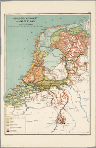 WAT001019833 Blad I van een losbladige topografisch - thematische atlas van Nederland