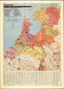 WAT001019829 Overzichtskaart van Nederland.