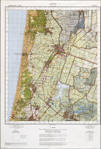 WAT001019867 Topografische kaart met Alkmaar en omgeving, Wormer en Jisp.