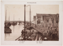 WAT001020858 Haven met Lange Brug en Gooische kade.