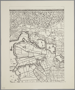 WAT001020332 Topografische kaart van Holland in 40 bladen, blad 16 met Waterland, Zaanstreek en Noord-Kennemerland