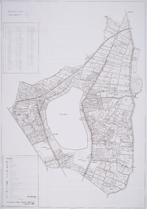 WAT001020350 Topografische kaart van West-Waterland, met Oostzaan, Purmerland, Den Ilp en Landsmeer en een deel van ...