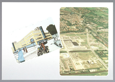 WAT001012407 Luchtfoto van de Gors - Gors Noord in ontwikkeling