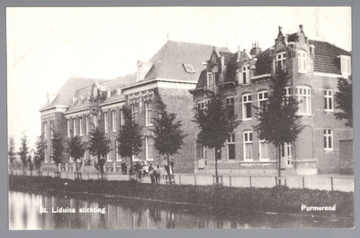 WAT001012520 St. Liduina Stichting. Gebouwd in 1912 door de Purmerendse aannemer N.J.H.Groenewegen onder architectuur ...