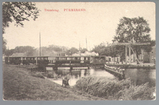 WAT001012691 Tram die over de Trambrug te Purmerend rijd.