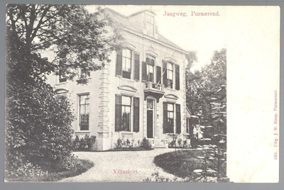 WAT001012628 Villa ; Ramhof aan de Jaagweg, gebouwd in 1873 door de here boer Middelhog. Vanaf 1885 werd dit de ...