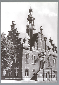 WAT001012774 Stadhuis van Purmerend, gebouwd in neo-renaissancistisch in de jaren 1911-1912 naar ontwerp van architect ...