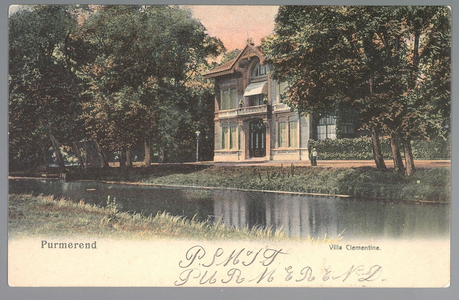 WAT001012956 Villa uit 1880, gebouwd in opdracht van Nicolaas S .A. Brantjes , onder architectuur van J.V.Lankelma en ...