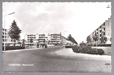 WAT001013138 Winkelcentrum Wormerplein, op 1 januari 1960 zijn de eerste bouwvergunningen verleend voor het Wormerplein.