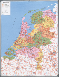 WAT001020368 Overzichtskaart van Nederland