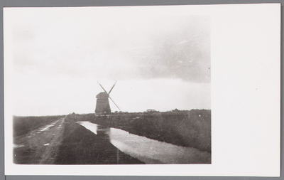 WAT001000681 Poldermolen ‘De Grote Molen’Ligging: langs de Jaagweg aan de Zesstedenvaart bij de Grote ...