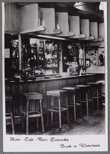 WAT001000768 Interieur van Concordia.Café Concordia heette 300 jaar geleden In de Bel en veel later Veld en Meer . In ...