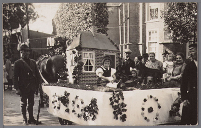 WAT001000730 Optocht ter gelegenheid van het 25 Jarig regeringsjubileum koningin Wilhelmina.