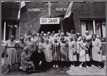 WAT001000998 Reünie van nonnen ter gelegenheid van het 60 jaar bestaan van de Koningshoeve 1927-1987.