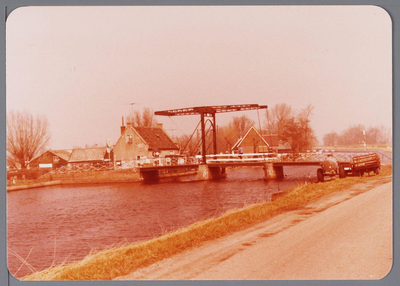 WAT001002716 Brug over de Purmerringvaart bij Kwadijk.Brug uit 1922.