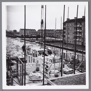 WAT001003100 Woningbouw aan de van IJsendijkstraat nummer 1 tot 55a. rechts het Cavaljéplein.