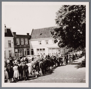 WAT001005105 Dr. Schärf, president van Oostenrijk, op bezoek