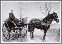 WAT001005675 Jan Deutekom met paard en wagen.