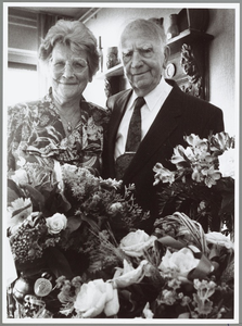 WAT001014230 Echtpaar Binnendijk 60 jaar getrouwd.