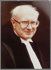 WAT001015785 Ds. P.M.Brouwer, dominee in de Gereformeerde kerk te Purmerend, van 1971 tot 1976.