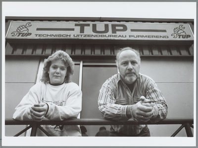 WAT001015936 T.U.P. Sylvia Donker en T.H. Jacobsen hebben bijgedragen aan de groei van het Technisch Uitzendbureau Purmerend.