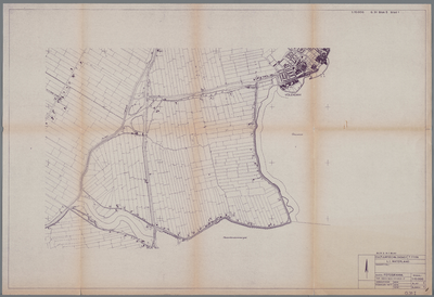 WAT001020458 Topografische kaart van Katwoude. G. 31, blok 5, blad 1