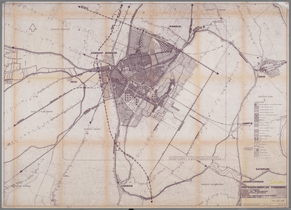 WAT001021085 Topografische kaart met ontwikkelingsplan voor Purmerend