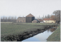 WAT003003890 Purmerland nummer 1 boerderij met dubbele koestal en hooihuis.Bouwjaar circa 1920.