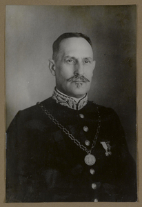 WAT003004245 burgemeester W.A. van Oorschot.Burgemeester van 1933 tot 1944 van Ilpendam.