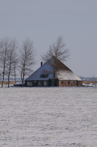 WAT120003010 STICK_ATLAS/J. Kramer Oostknollendam in de winter/Oostknollendam Boerderij IMGP0204