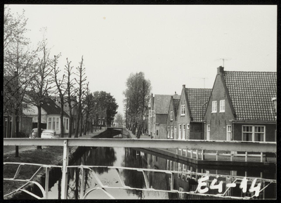 WAT050000651 Lindegracht, gezien vanaf de Kloosterbrug. Fotoverkenning Binnenstad 1964-1965, nr. E4-14