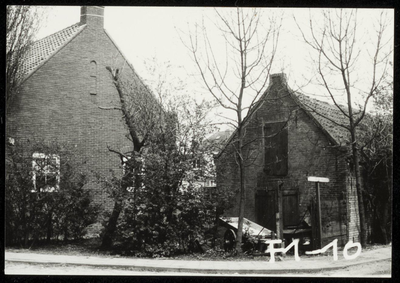 WAT050000661 Vesting, hoekpanden tussen de Zarken en de Vestinggracht. Fotoverkenning Binnenstad 1964-1965, nr. F1-10