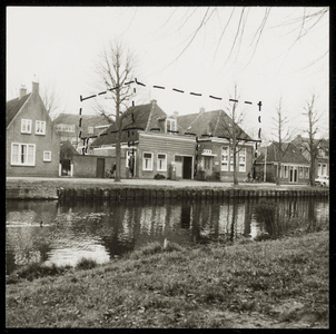 WAT050001139 De c.v.o school vóór de uitbreiding van 1969. De uitbreiding is met onderbroken lijnen aangegeven