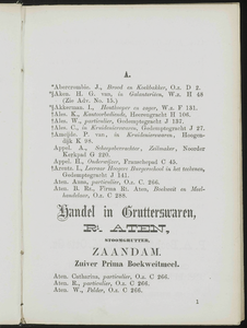  Adresboek van de Zaanstreek : Zaandam, Koog aan de Zaan, Zaandijk, Wormerveer, Krommenie, Westzaan en Oostzaan, pagina 23